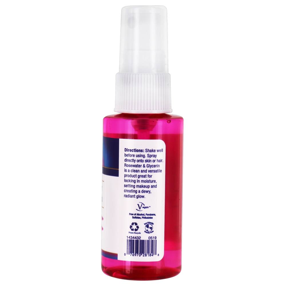 Rosewater & Glicerina Deep Hydrating Mist - 2 fl. oz. Heritage - Imagem 3