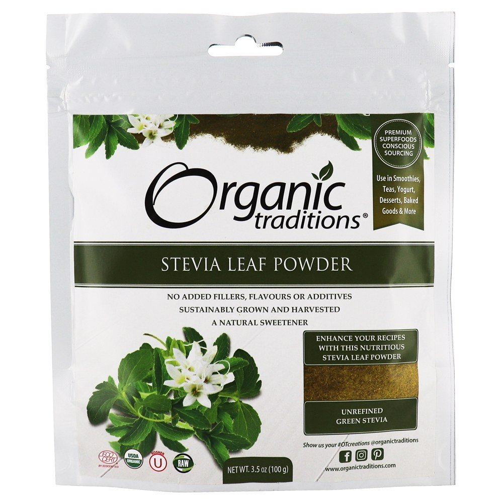 Stevia Leaf Powder - 3.5 oz. Organic Traditions
