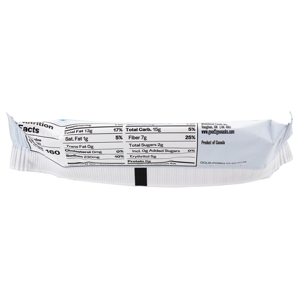 Bom para ir Keto Snack Bar Vanilla Almond - 1.41 oz. Made Good - Imagem 3