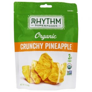 Abacaxi Crocante Orgânico - 1.4 oz. Rhythm Superfoods