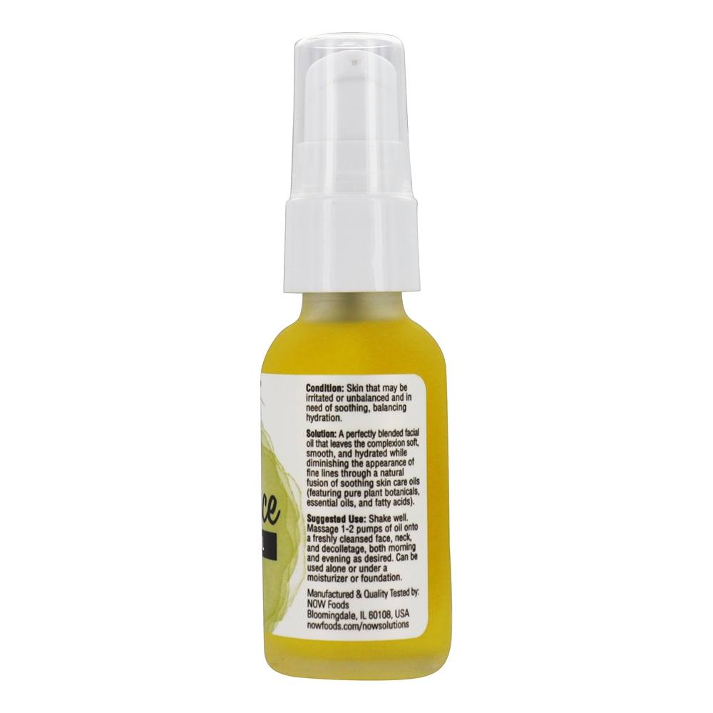 NOW Solutions Balance Óleo Facial - 1 fl. oz. NOW Foods - Imagem 3