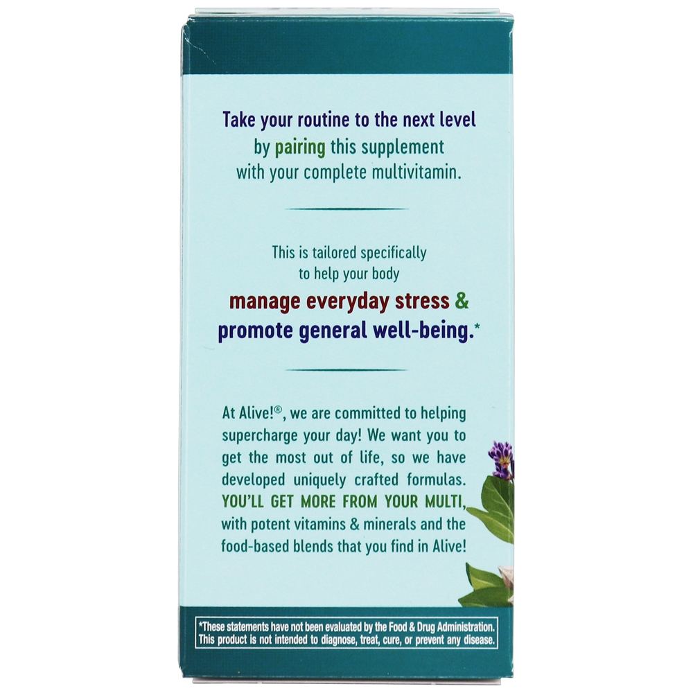 Alive! Estresse Menos - 40 Softgels Nature's Way - Imagem 4