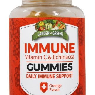 Vitamina C imune 240mg e Echinacea Daily Support Orange - 60 Gummies Garden Greens