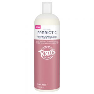 Rosa macia da lavagem do corpo de Prebiotic - 16 oz. Tom's of Maine
