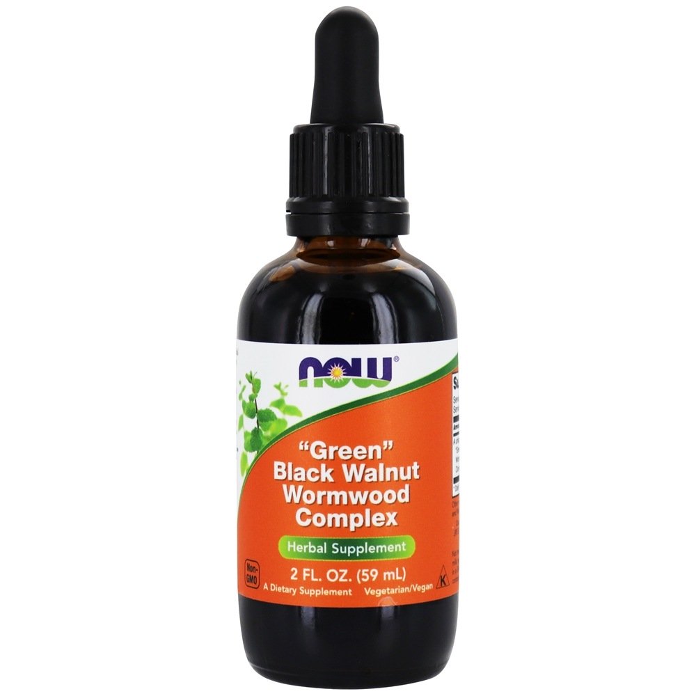 Líquido "verde" do complexo do absinto preto - 2 oz. NOW Foods