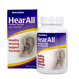 Fórmula de suporte auditivo HearAll - Cápsulas 60 NaturalCare