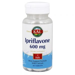 Fórmula de Suporte Ósseo Ipriflavona Com Cálcio 600 mg. - 30 Tablets Kal