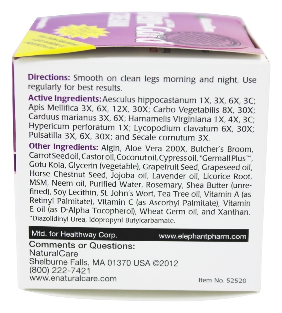 Creme Ultra Vein-Gard - 2.25 oz. NaturalCare - Imagem 2