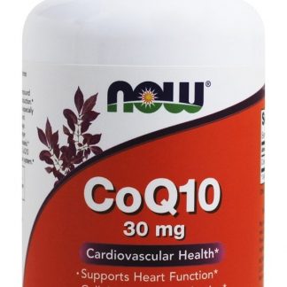 CoQ10 Para a Saúde Cardiovascular 30 mg. - 240 Cápsula (s) vegetal (s) NOW Foods