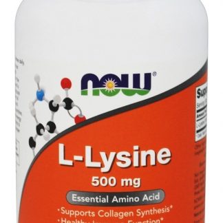 L-Lisina Vegetariana 500 mg. - 250 Tablets NOW Foods