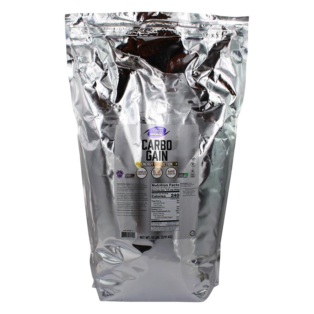 AGORA Sports Carbo Gain Powder - 12 lbs. NOW Foods