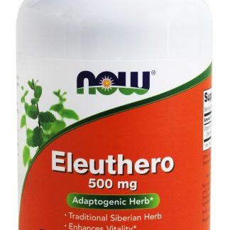 Eleuthero 500 mg. - Cápsulas 250 NOW Foods
