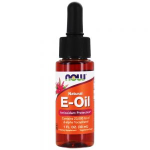 Vitamina E Líquida Natural Para Proteção Antioxidante 23000 UI - 1 fl. oz. NOW Foods
