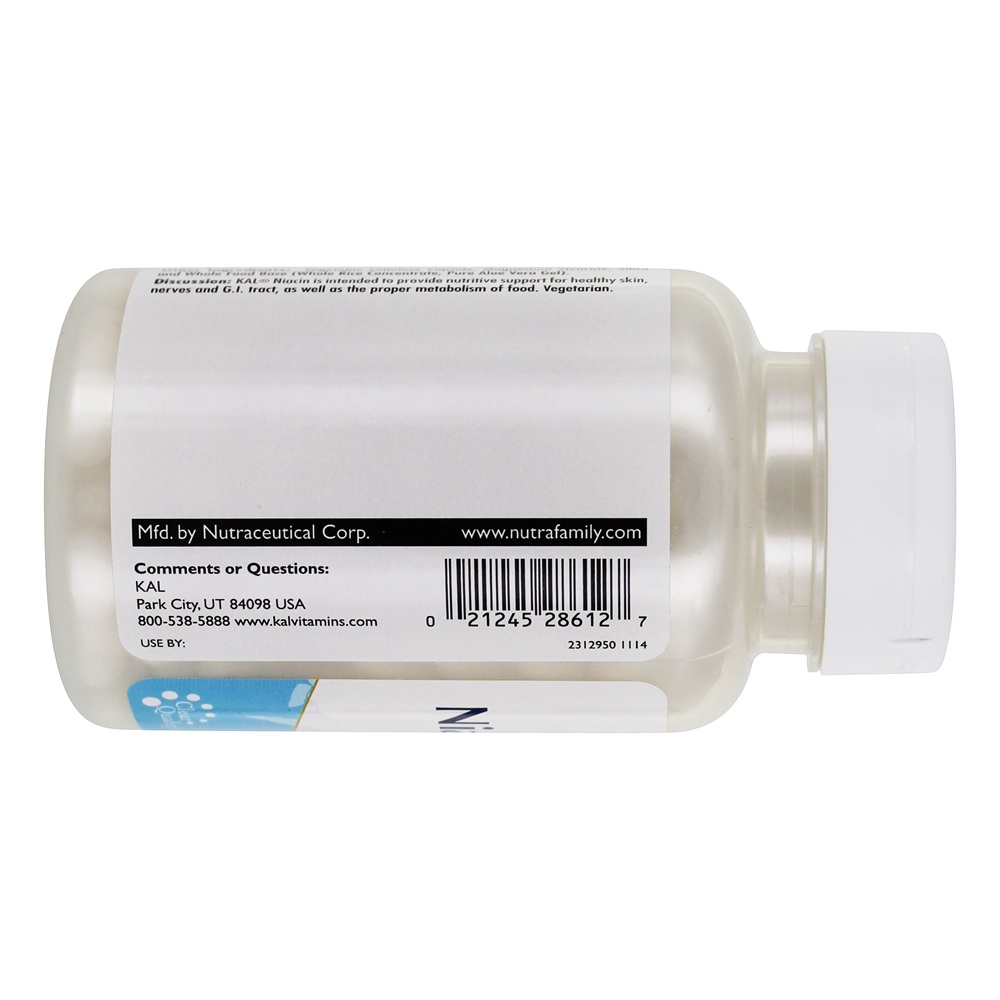 Niacina Flush-Free 500 mg. - Cápsulas vegetarianas 120 Kal - Imagem 3