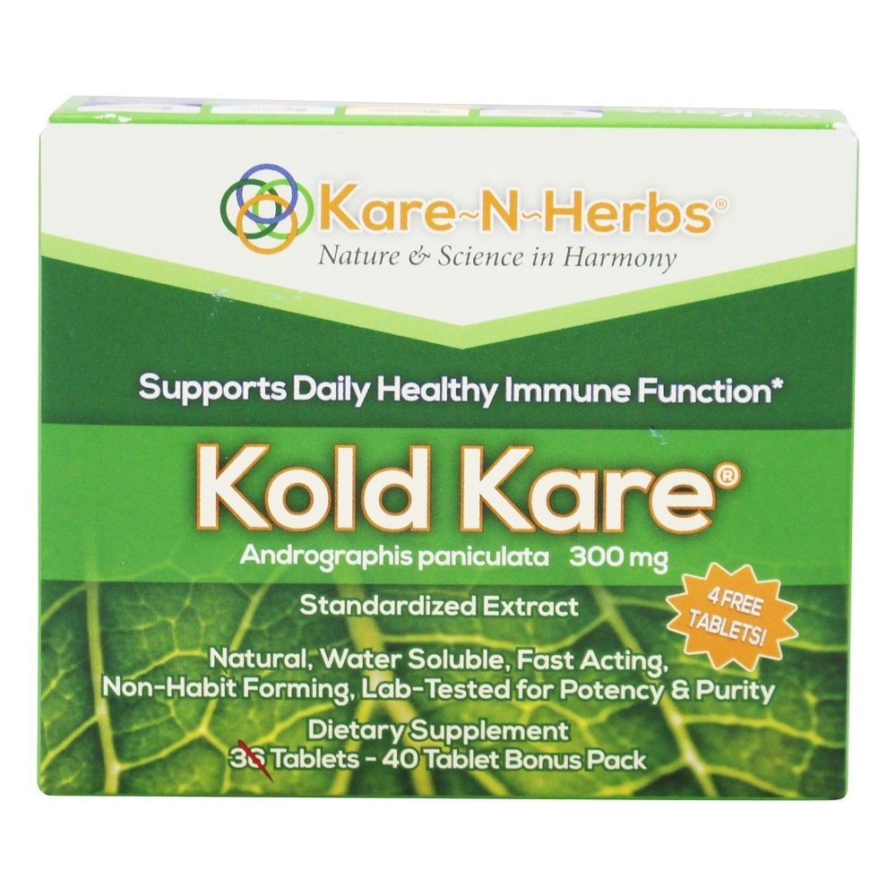 Kold Kare - 40 Tablets Kare-N-Herbs