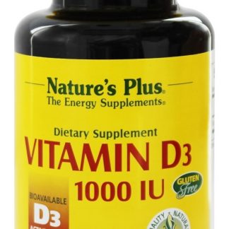 Vitamina D3 1000 UI - 180 Softgels Natures Plus