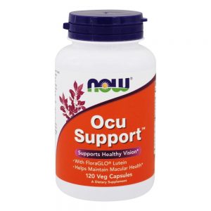 Suporte Ocu - 120 Cápsula (s) vegetal (s) (anteriormente Eye Support) NOW Foods