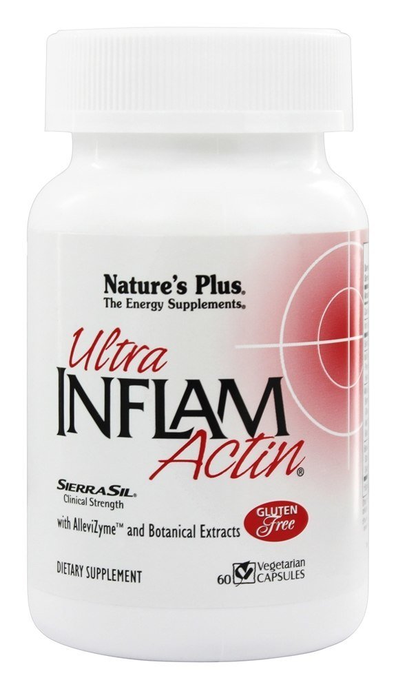 Ultra InflamActin - Cápsulas vegetarianas 60 Natures Plus