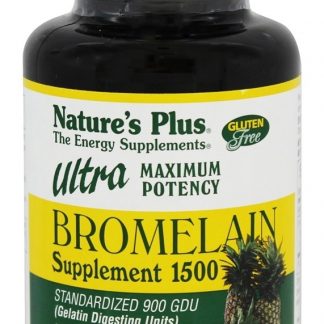Ultra Bromelaína 1500 - 60 Tablets Natures Plus