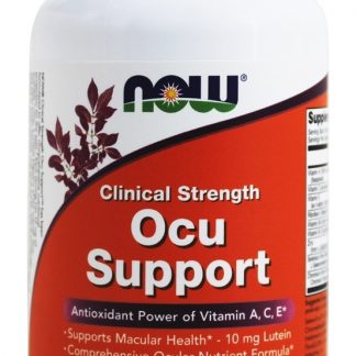 Suporte Ocu Clínico - Cápsulas 90 (anteriormente Suporte Clínico Ocular) NOW Foods