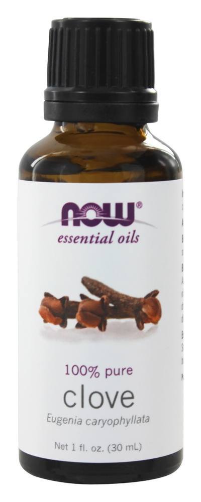 Óleo Essencial de Cravo 100% Pure - 1 fl. oz. NOW Foods