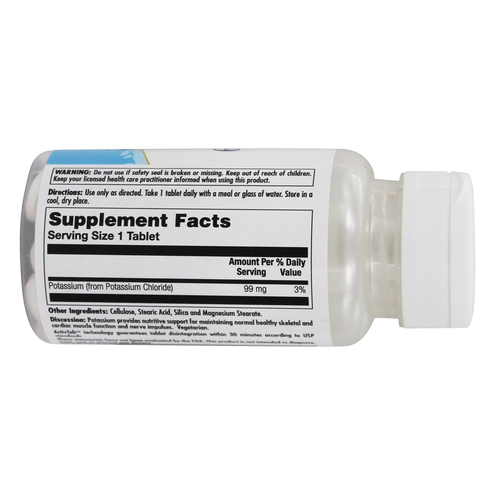 Cloreto de potássio 99 99 mg. - 100 Tablets Kal - Imagem 2
