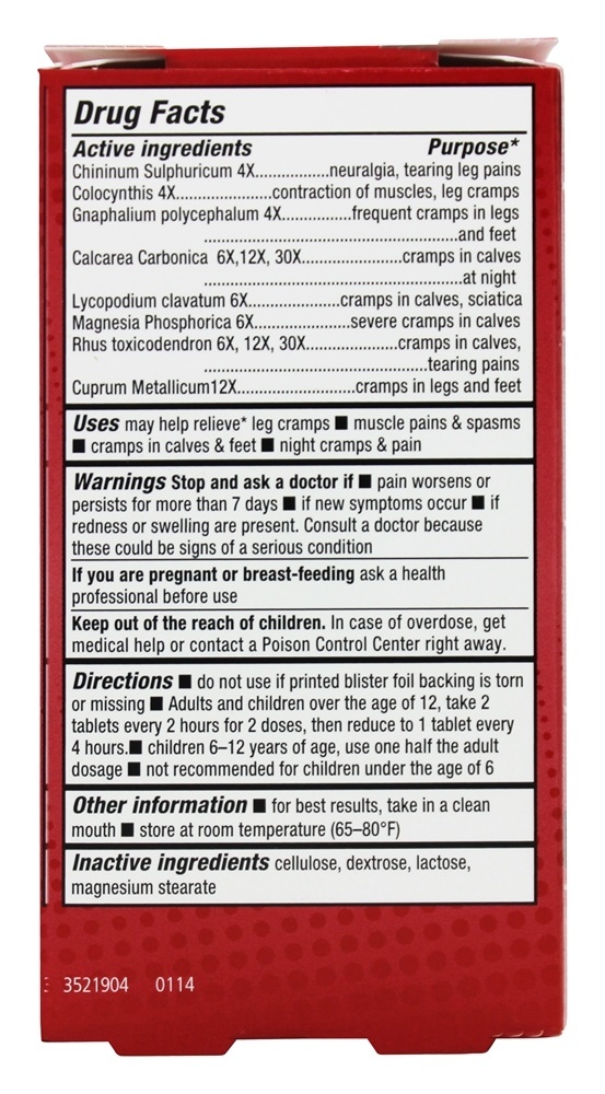 Cãibras nas Pernas - 60 Tablets NatraBio - Imagem 2