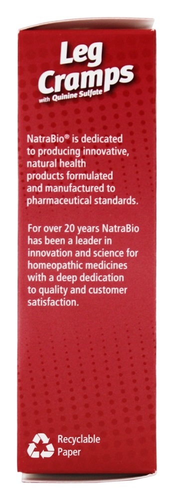 Cãibras nas Pernas - 60 Tablets NatraBio - Imagem 3