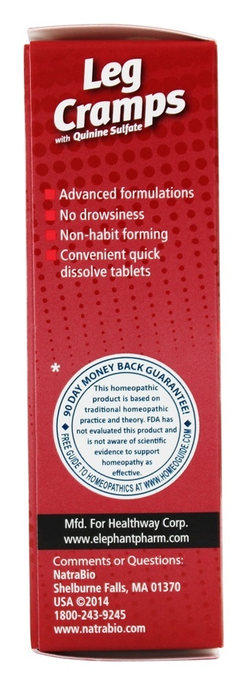 Cãibras nas Pernas - 60 Tablets NatraBio - Imagem 4