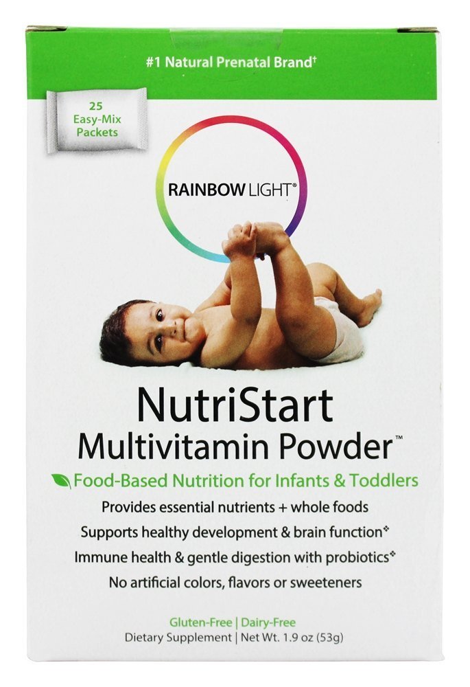 Pó Multivitamínico NutriStart - 25 Pacotes (s) Rainbow Light