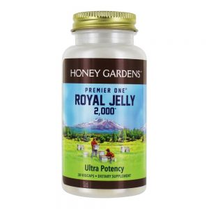Premier One Geleia real 2000 - 30 Cápsula (s) vegetal (s) Honey Gardens Apiaries