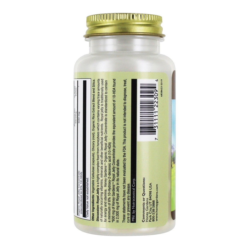 Premier One Geleia real 2000 - 30 Cápsula (s) vegetal (s) Honey Gardens Apiaries - Imagem 3