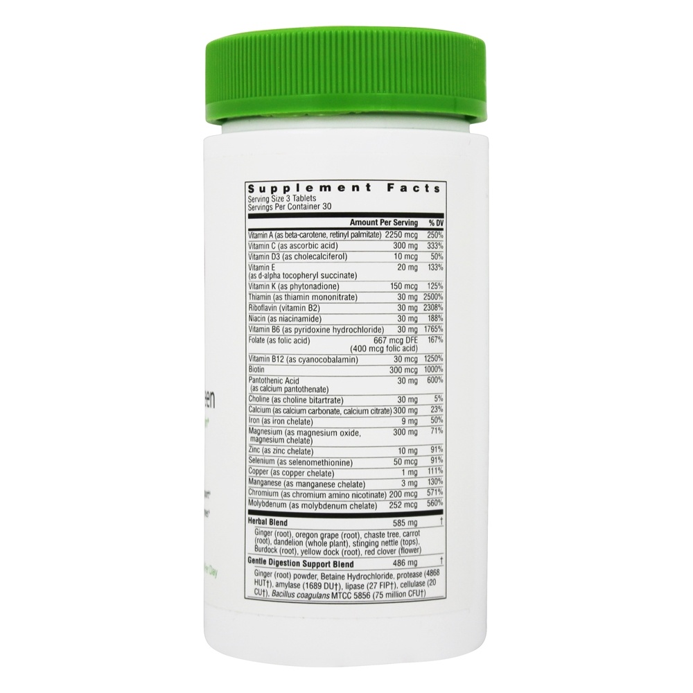 Multivitamínico Saúde Ativa Para Adolescentes - 90 Tablets Rainbow Light - Imagem 2