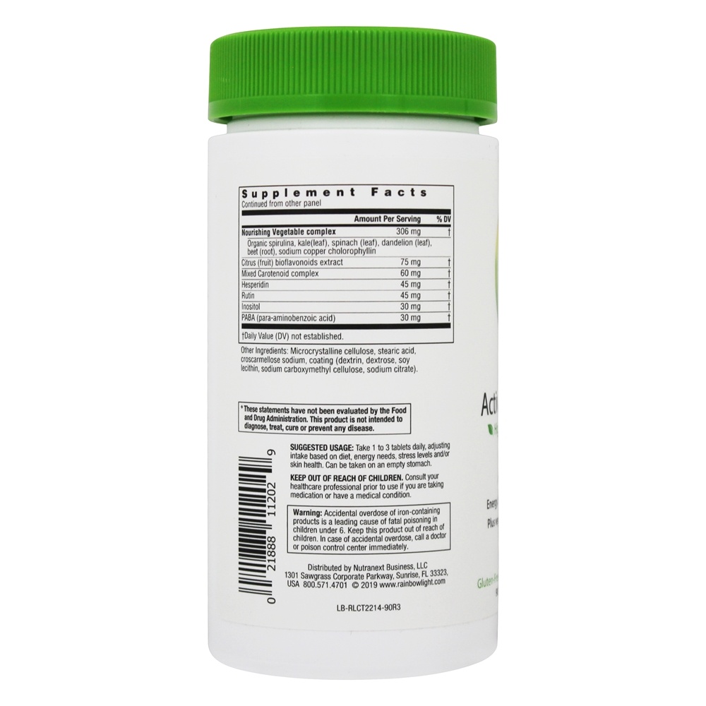Multivitamínico Saúde Ativa Para Adolescentes - 90 Tablets Rainbow Light - Imagem 3