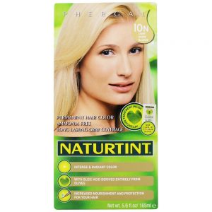Cor permanente do cabelo 10N Light Dawn Blonde - 4.5 fl. oz. Naturtint