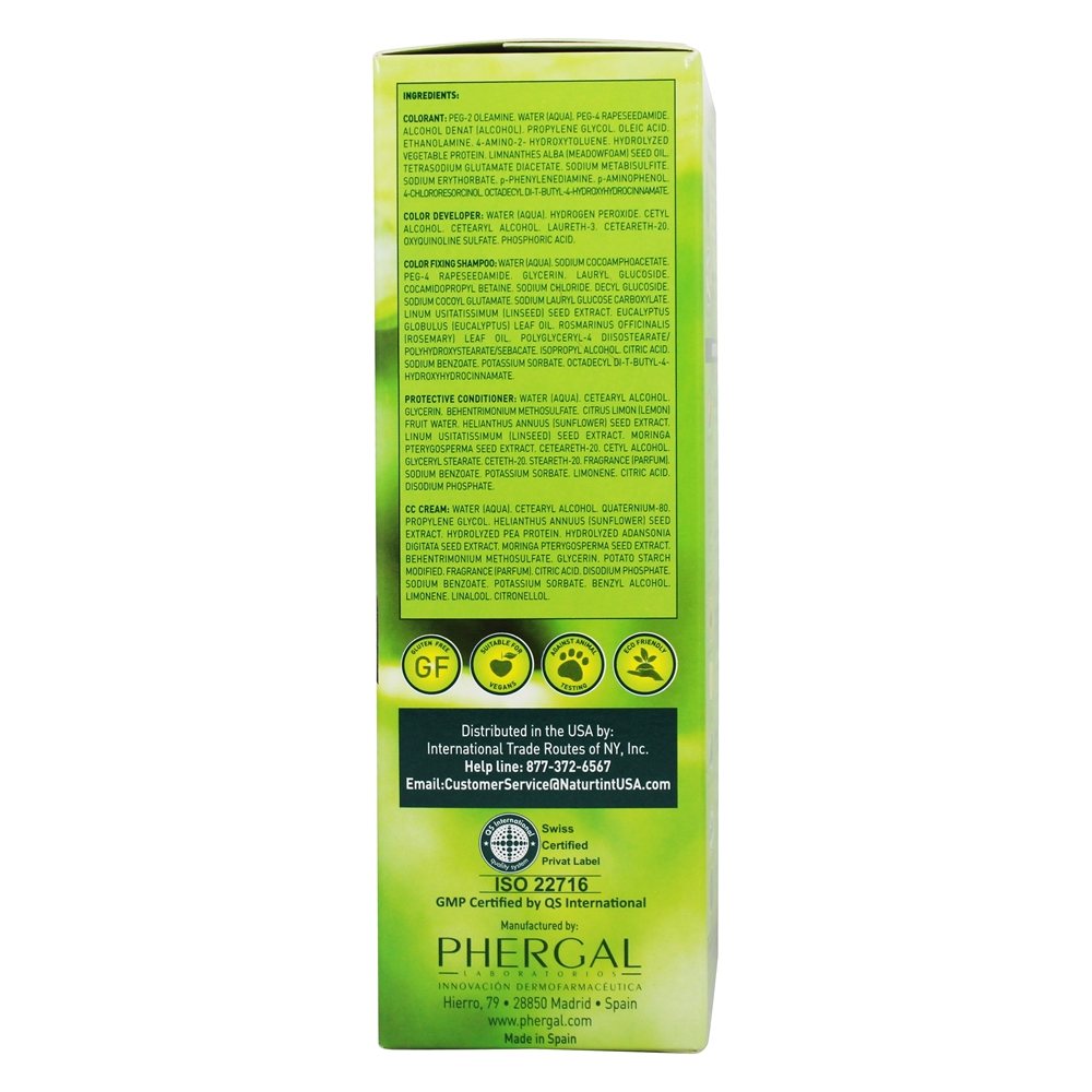 Castanha de Mogno Castanho Claro Cor 5M - 5.6 fl. oz. Naturtint - Imagem 2