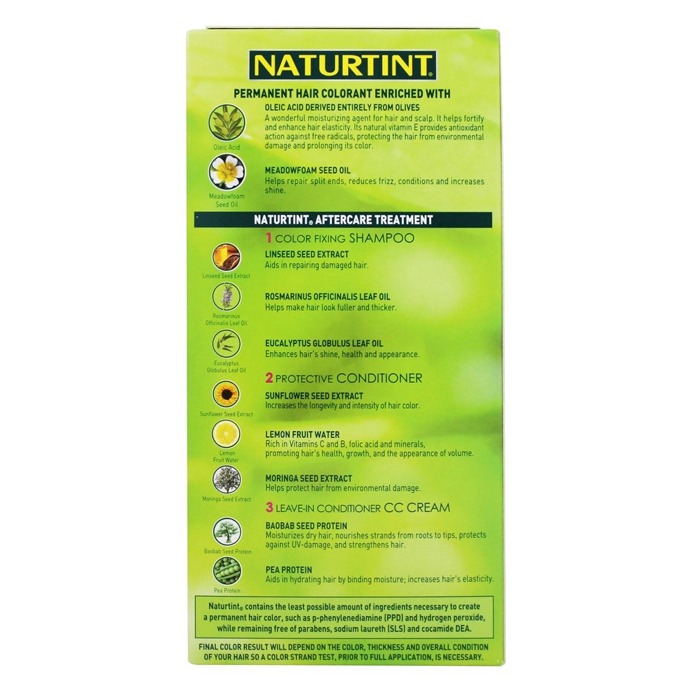 Castanha de Mogno Castanho Claro Cor 5M - 5.6 fl. oz. Naturtint - Imagem 3