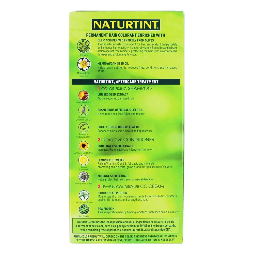 Cor Permanente para o Cabelo 4M Castanha Mogno - 5.6 fl. oz. Naturtint - Imagem 3