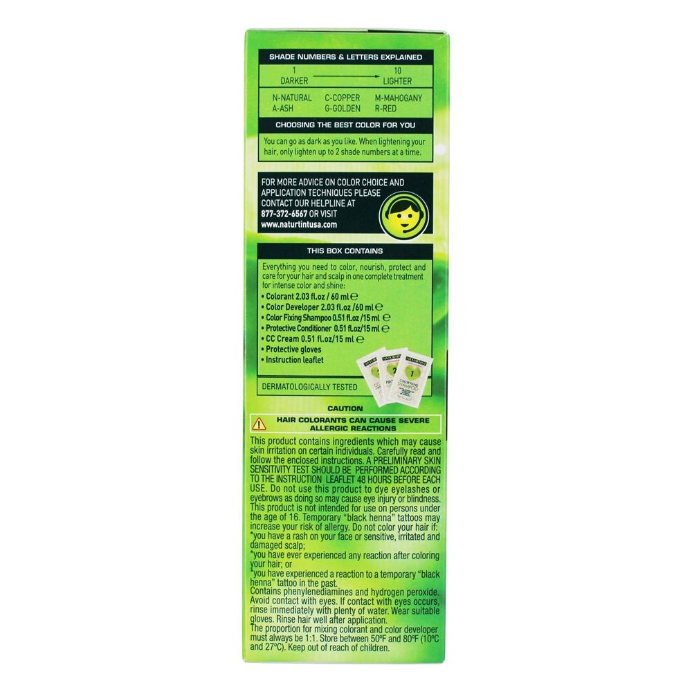 Cor Permanente para o Cabelo 4M Castanha Mogno - 5.6 fl. oz. Naturtint - Imagem 4