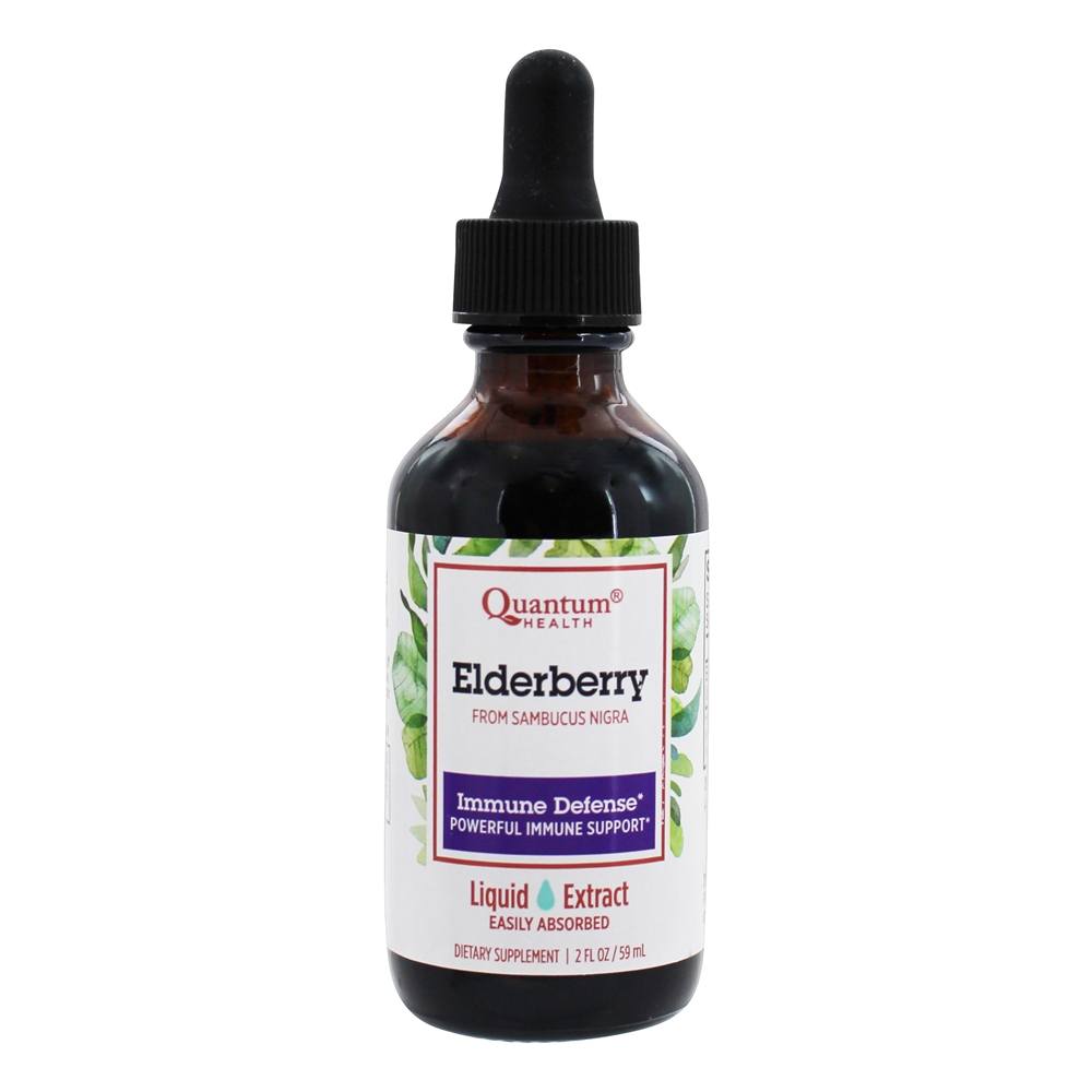 Extrato líquido de defesa imunológica para sabugueiro - 2 fl. oz. Quantum Health