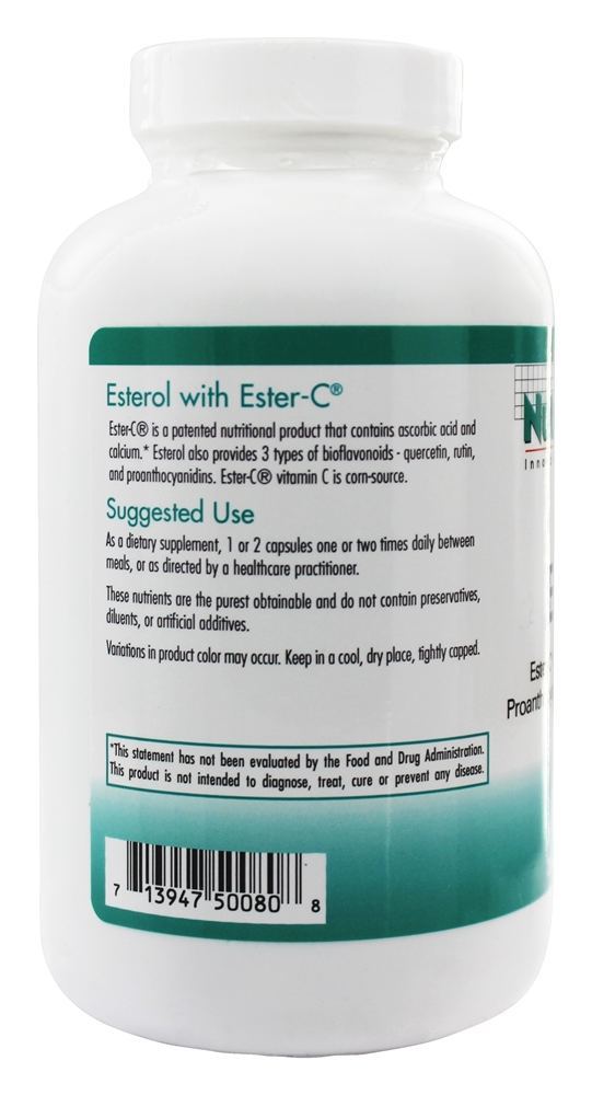Esterol - Cápsulas vegetarianas 200 Nutricology - Imagem 3