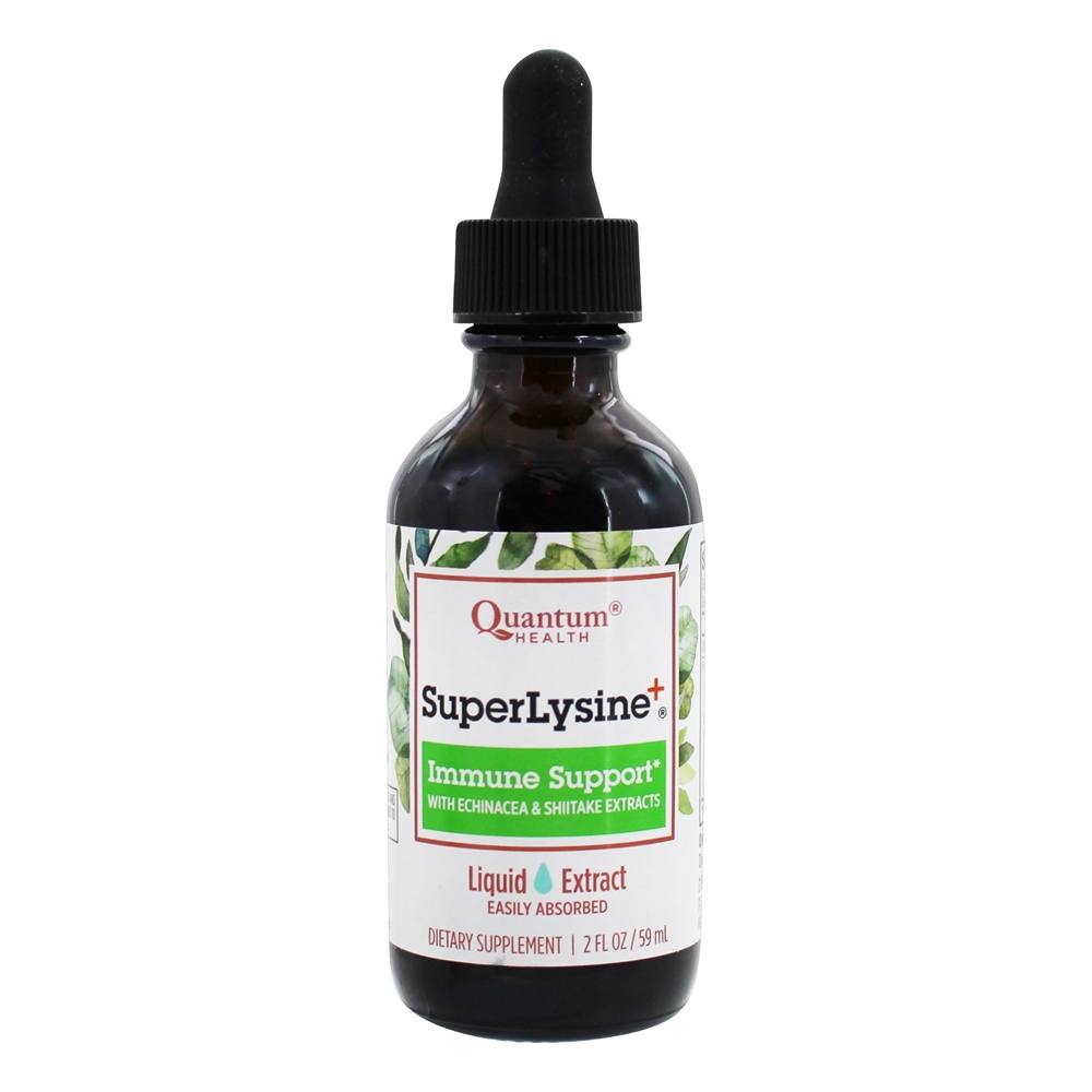 Extrato Líquido Super Lisina Plus - 2 fl. oz. Quantum Health