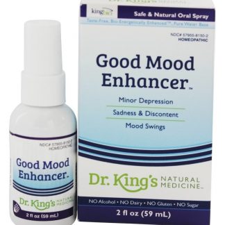 Medicina Natural Homeopática Bom Potenciador de Humor - 2 oz. King Bio