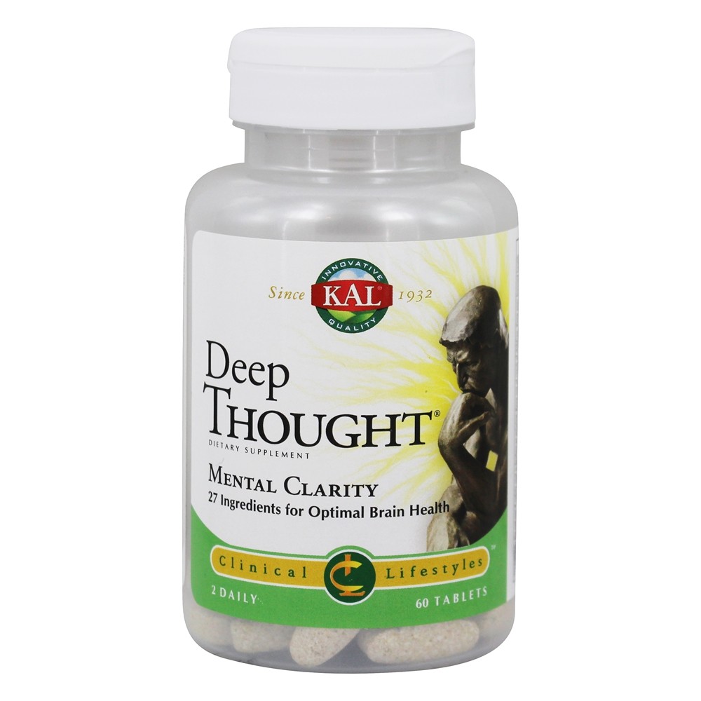 Deep Thought Para Clareza Mental - 60 Tablets Kal