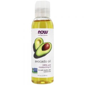 NOW Solutions 100 % Pure Óleo de Abacate Hidratante - 4 fl. oz. NOW Foods