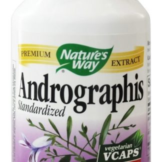 Andrographis Padronizado - Cápsulas vegetarianas 60 Nature's Way