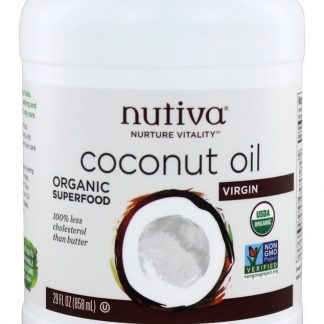 Virgem Orgânica de Óleo de Coco - 29 fl. oz. Nutiva