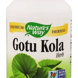 Gotu Cola Erva 475 mg. - Cápsulas vegetarianas 100 Nature's Way