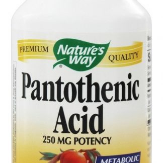 Ácido Pantotênico 250 mg. - Cápsulas 100 Nature's Way