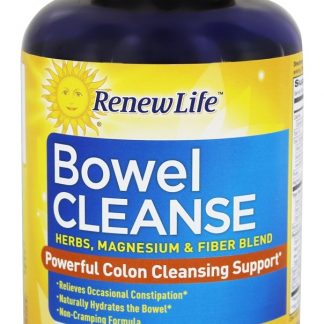 Limpeza intestinal - 150 Cápsula (s) vegetal (s) Renew Life